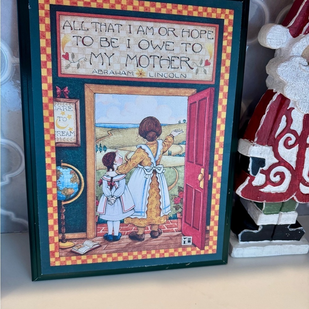 Mary Engelbreit Limited Edition “All That I Am” Framed Art Print